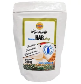 DIA-WELLNESS TOJÁSFEHÉRJE HABALAP 200G