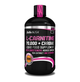 BIOTECH L-CARNITINE+CHROME OLDAT NARANCS 500ML