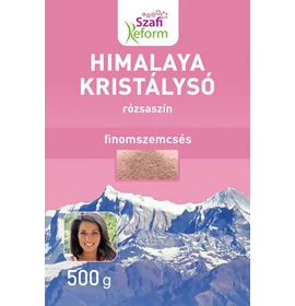 SZAFI REFORM HIMALAYA KRISTÁLYSÓ, RÓZSASZÍN, FINOMSZEMCSÉS 500G