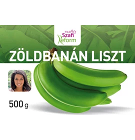 SZAFI REFORM ZÖLDBANÁN LISZT 500G