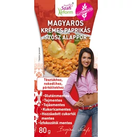 SZAFI REFORM MAGYAROS KRÉMES PAPRIKÁS SZÓSZ ALAPPOR 80G