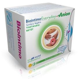 BIOINTIMO EVERYDAY ANION TISZTASÁGI BETÉT 20 DB