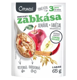 CORNEXI ALMÁS-FAHÉJAS ZABKÁSA HOZZÁADOTT CUKOR NÉLKÜLI 65G