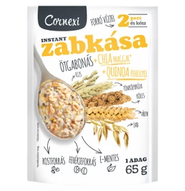 CORNEXI ÖTGABONÁS CHIA-QUINOA PEHELLYEL ZABKÁSA 65G
