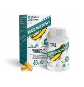 Natur Tanya® Mega Omega-3 - vadvízi halolaj, extra EPA és DHA tartalom
