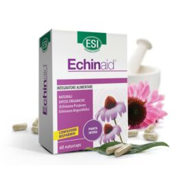 ESI Echinaid® Echinacea, kasvirág koncentrátum 60 db - 2 féle Echinaceából, 4 féle növényi részből. Standardizált étrend-kiegészítő, fermentált növényi kapszulatokban