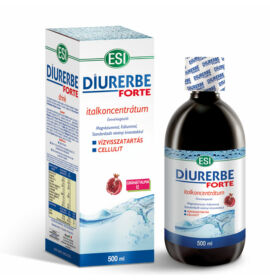 ESI® Diurerbe® Forte italkoncentrátum, gránátalma íz – Vízvisszatartás és cellulit ellen. 500ml