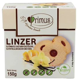PRIMUS GLUTÉNMENTES VEGÁN LINZER 150 G