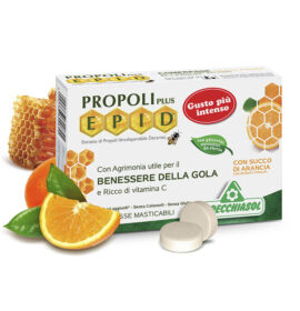 Specchiasol® Cukormentes Propolisz szopogatós tabletta narancsos íz - EPID® szabadalommal, 600 mg-os kivonat.