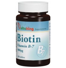 Vitaking B7-vitamin (biotin) tabletta 100db
