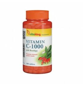 Vitaking C-1000 C-vitamin tabletta csipkebogyóval 100db