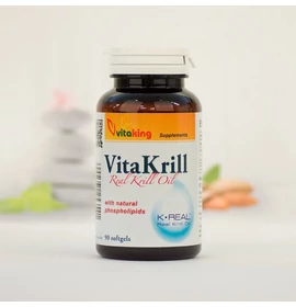 Vitaking Vitakrill olaj 500 mg kapszula 90 db