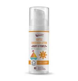 Wooden Spoon Bio naptej és testápoló SPF 30 (50 ml)