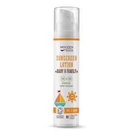 Wooden Spoon Bio naptej és testápoló SPF 30 (100 ml)