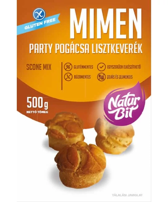 MIMEN POGÁCSA LISZTKEVERÉK 500G