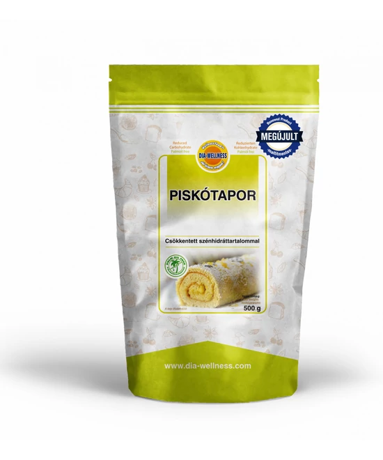 DIA-WELLNESS PISKÓTAPOR 500G