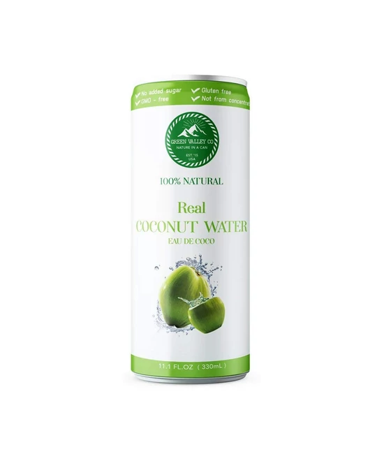 GREEN VALLEY KÓKUSZVÍZ 100%, HOZZÁADOTT CUKOR NÉLKÜL 500ML
