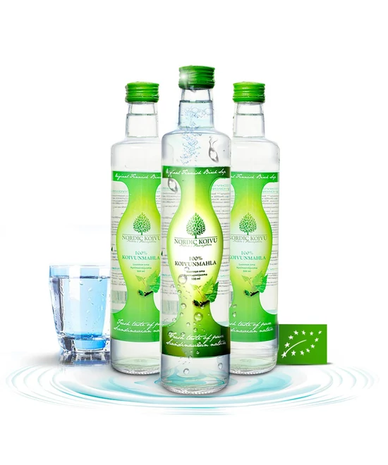Nordic Koivu® Bio Nyírfanedv® - Ipari titokkal védett! Gyártó: a természet. Emberi kezek nem érintik.