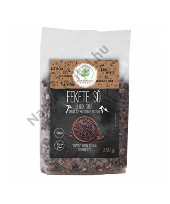 ÉDEN PRÉMIUM FEKETE SÓ DURVA 250G