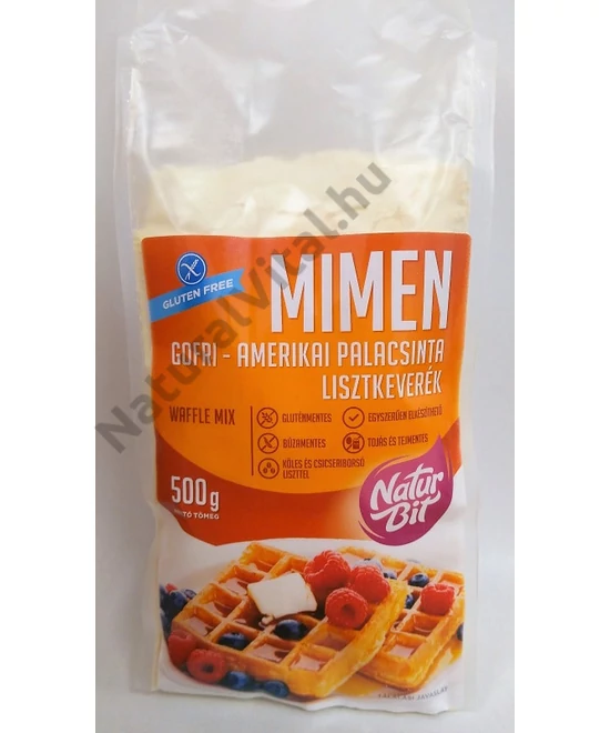 MIMEN MINDEN MENTES GOFRI, AMERIKAI PALACSINTA LISZTKEVERÉK 500G