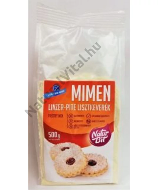 MIMEN LINZER-PITE (ÉDES)  LISZTKEVERÉK 500G