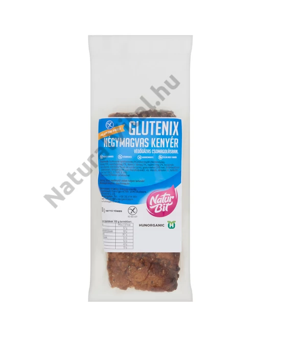 GLUTENIX KENYÉR NÉGYMAGVAS KENYÉR 400 G