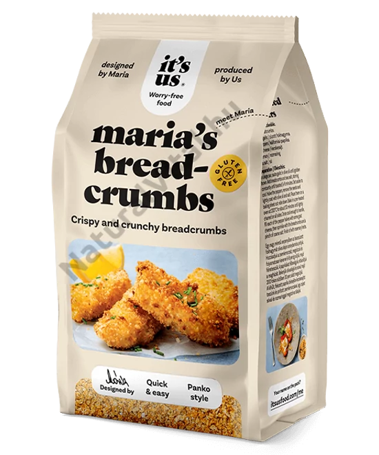 IT'S US MARIA'S ROPOGÓS, GLUTÉNMENTES  ZSEMLEMORZSA PANÍROZÁSHOZ 300G