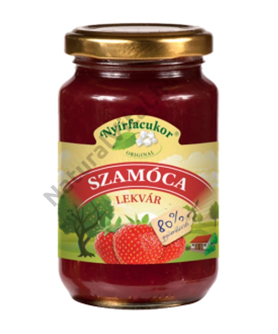 NYÍRFACUKOR SZAMÓCA LEKVÁR 230G
