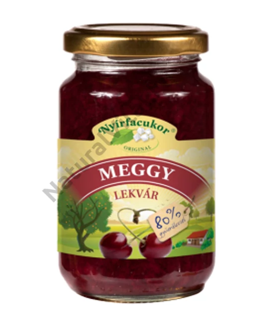 NYÍRFACUKOR MEGGY LEKVÁR 230G