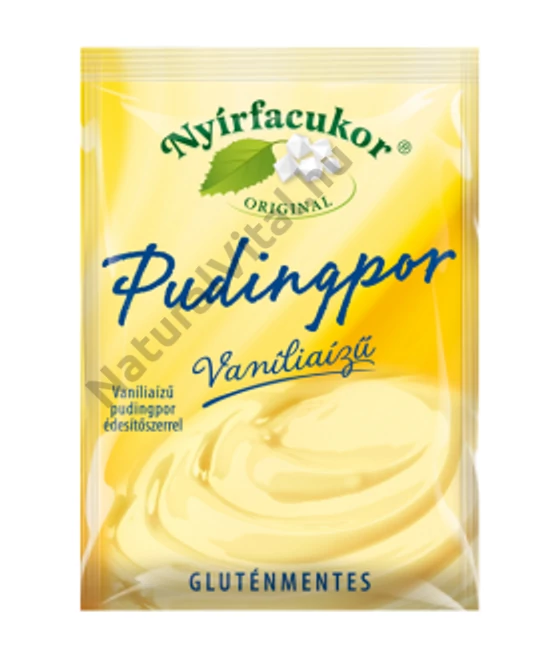 NYÍRFACUKOR GLUTÉNMENTES VANÍLIA PUDINGPOR 80G