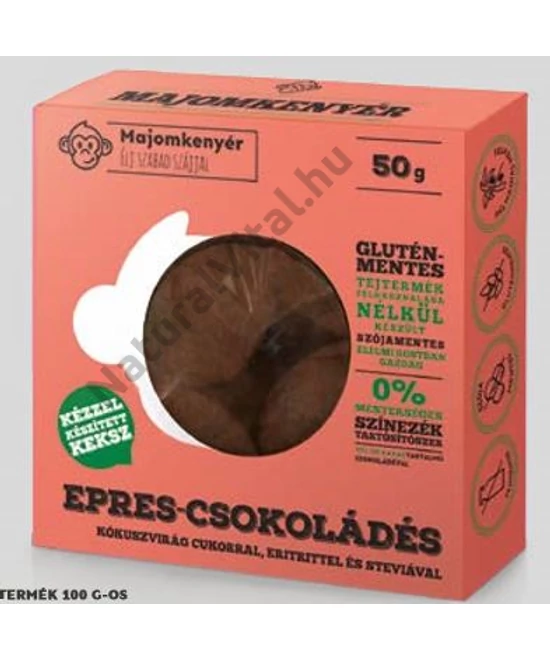 MAJOMKENYÉR EPRES-CSOKOLÁDÉS KEKSZ 50G