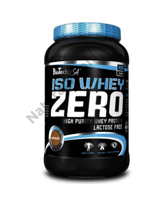 BIOTECH ISO WHEY ZERO DOBOZOS CSOKI LACTOSE FREE 908G