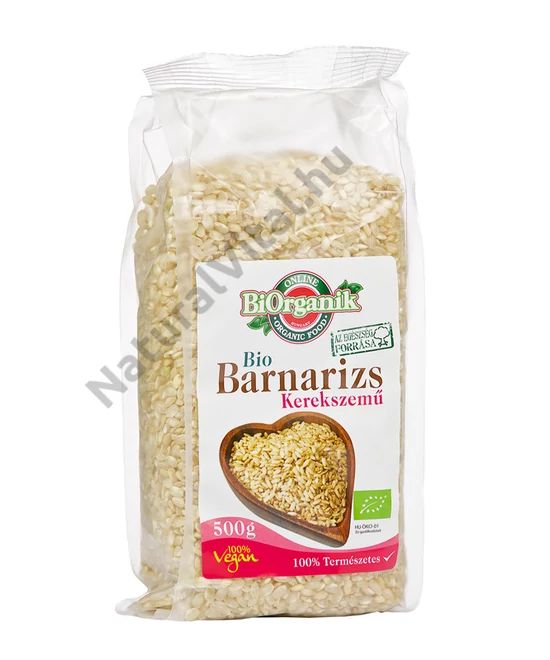 BIORGANIK BIO BARNARIZS KEREKSZEMŰ 500G