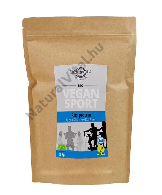BIORGANIK BIO RIZSPROTEIN 80% FEHÉRJETARTALOMMAL 250G