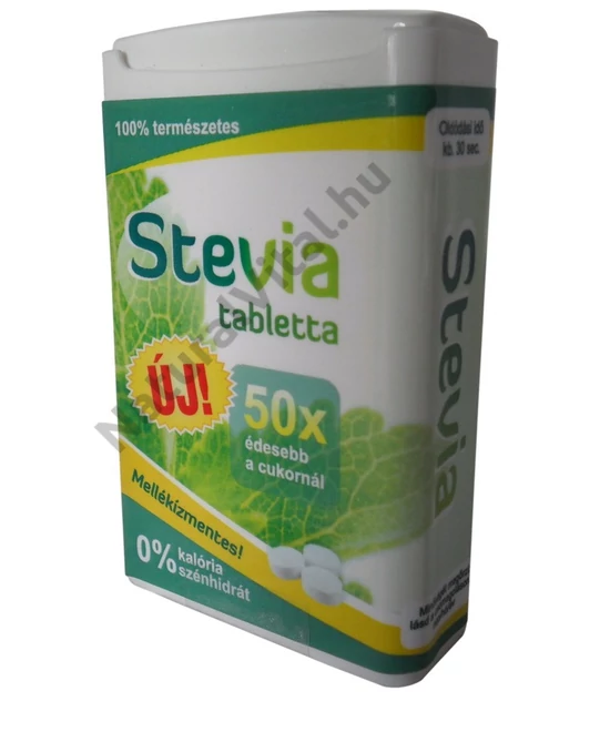 CUKOR STOP STEVIA TABLETTA 50X ÉDESEBB A CUKORNÁL 200DB