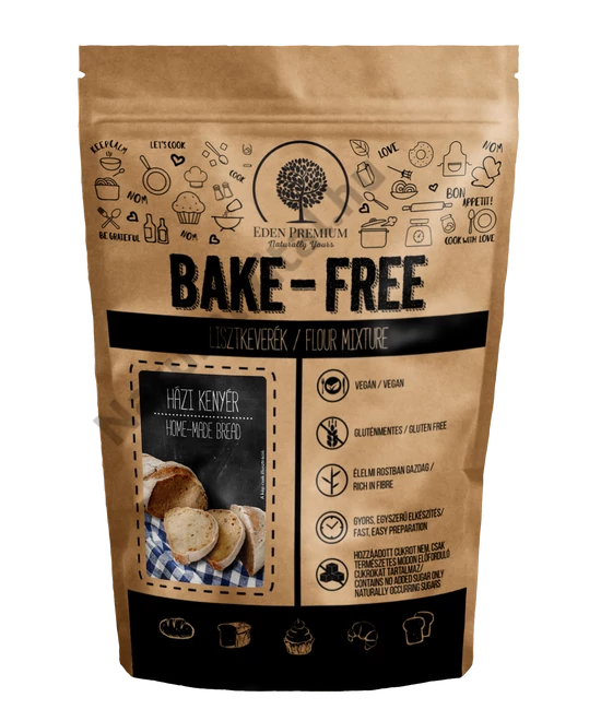 BAKE-FREE HÁZI KENYÉR LISZTKEVERÉK 1000G