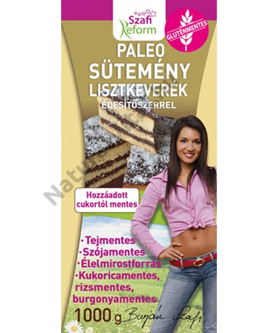 SZAFI REFORM PALEO SÜTEMÉNY LISZTKEVERÉK ÉDESÍTŐSZERREL 1000G