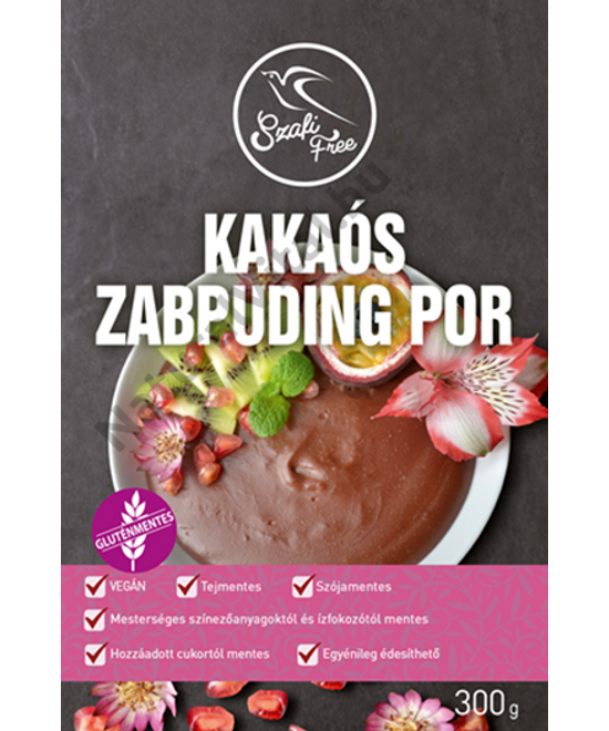 SZAFI FREE KAKAÓS ZABPUDING POR 300G