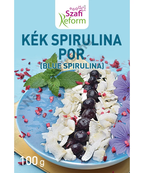 SZAFI REFORM KÉK SPIRULINA POR (BLUE SPIRULINA) 100G