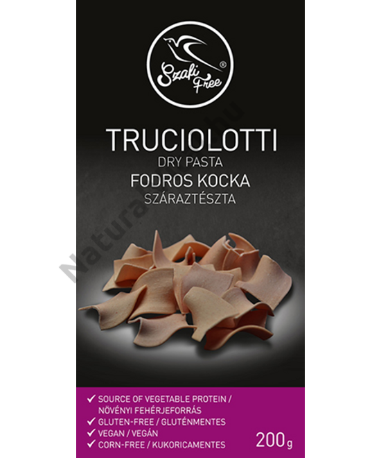 SZAFI FREE FODROS KOCKA - TRUCIOLOTTI SZÁRAZTÉSZTA 200G