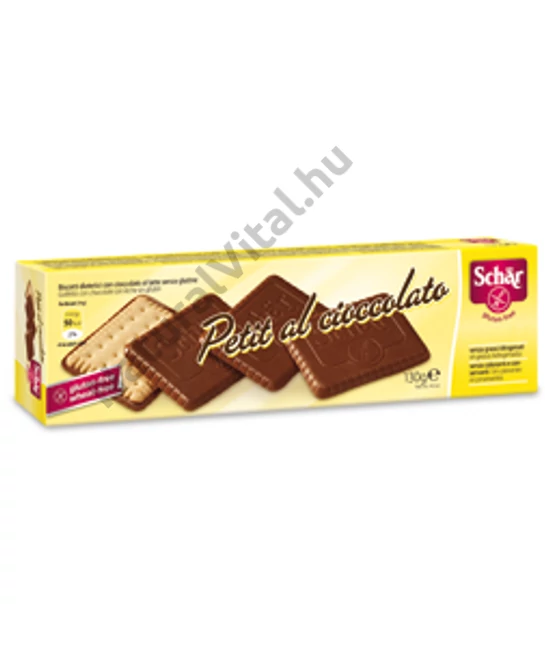 SCHAR GLUTÉNMENTES KEKSZ PETIT CHOCOLATE 130G