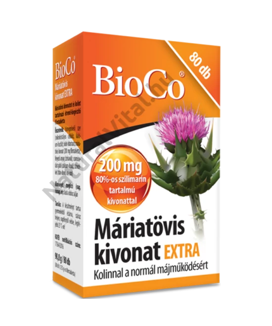 BIOCO MÁRIATÖVIS KIVONAT EXTRA 80 DB