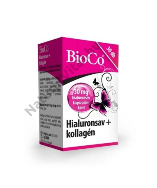 BIOCO HIALURONSAV+KOLLAGÉN 30 DB