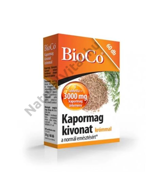 BIOCO KAPORMAG KIVONAT KRÓMMAL 60 DB