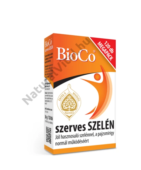 BIOCO SZERVES SZELÉN MEGAPACK 120 DB