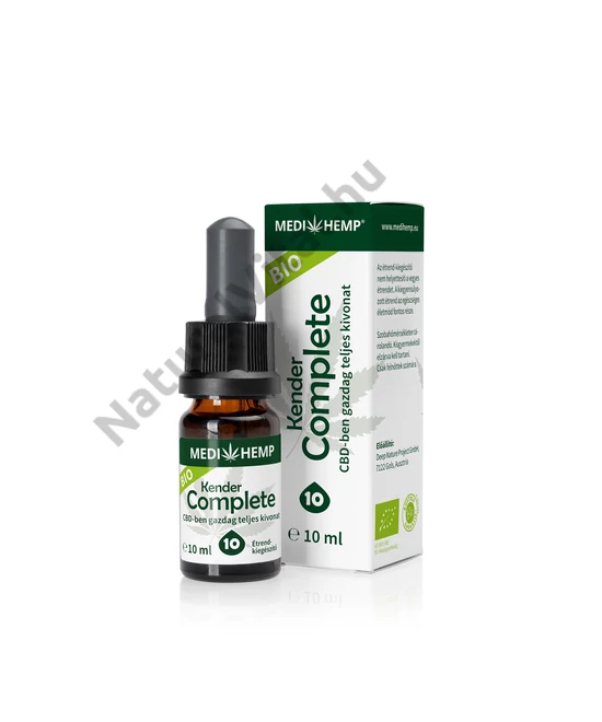 MEDI HEMP Bio Kender Complete 10%, CBD olaj, 10 ml 