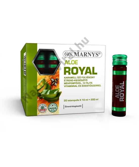 MARNYS® ALOE ROYAL FOLYÉKONY MULTIVITAMIN / 20 DB X 10 ML IVÓAMPULLA