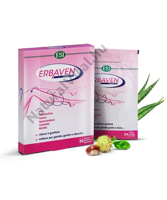 ESI® ERBAVEN® visszértapasz – Tapassz, ha visszér, hajszálér, vagy lábfáradtság gyötör!