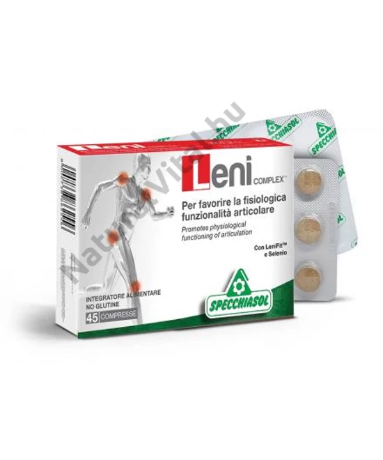 Specchiasol® Leni complex tabletta - Ízületi gyulladás specialista! Boswellia sav + Ördögkarom+Pycnogenol® 45db