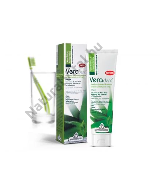 Specchiasol® Veradent® Felnőtt Fogkrém - Mikrobiológiailag tesztelt! Hosszantartó friss lehelet!